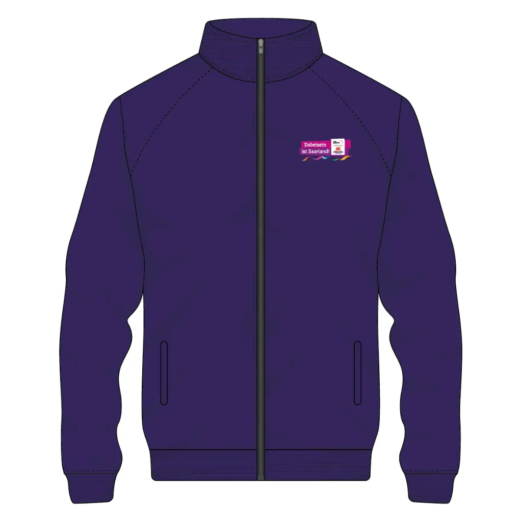 Softshell Jacke lila